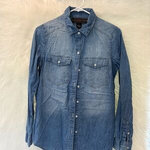 Polly & Esther Light Blue Denim Shirt